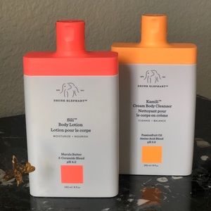 Drunk Elephant Body Lotion and Cleanser